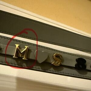 My ABCDior letter "M”